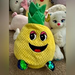 Smiling Pineapple Plush Toy